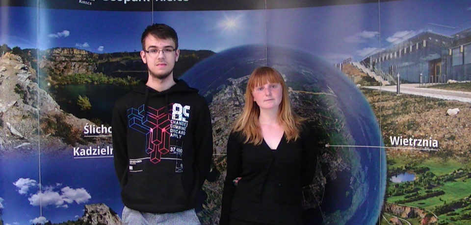 Anna Mazurkiewicz i Piotr Wieczorek finalistami Konkursu Wiedzy o Ziemi „Geo – Geniusz”