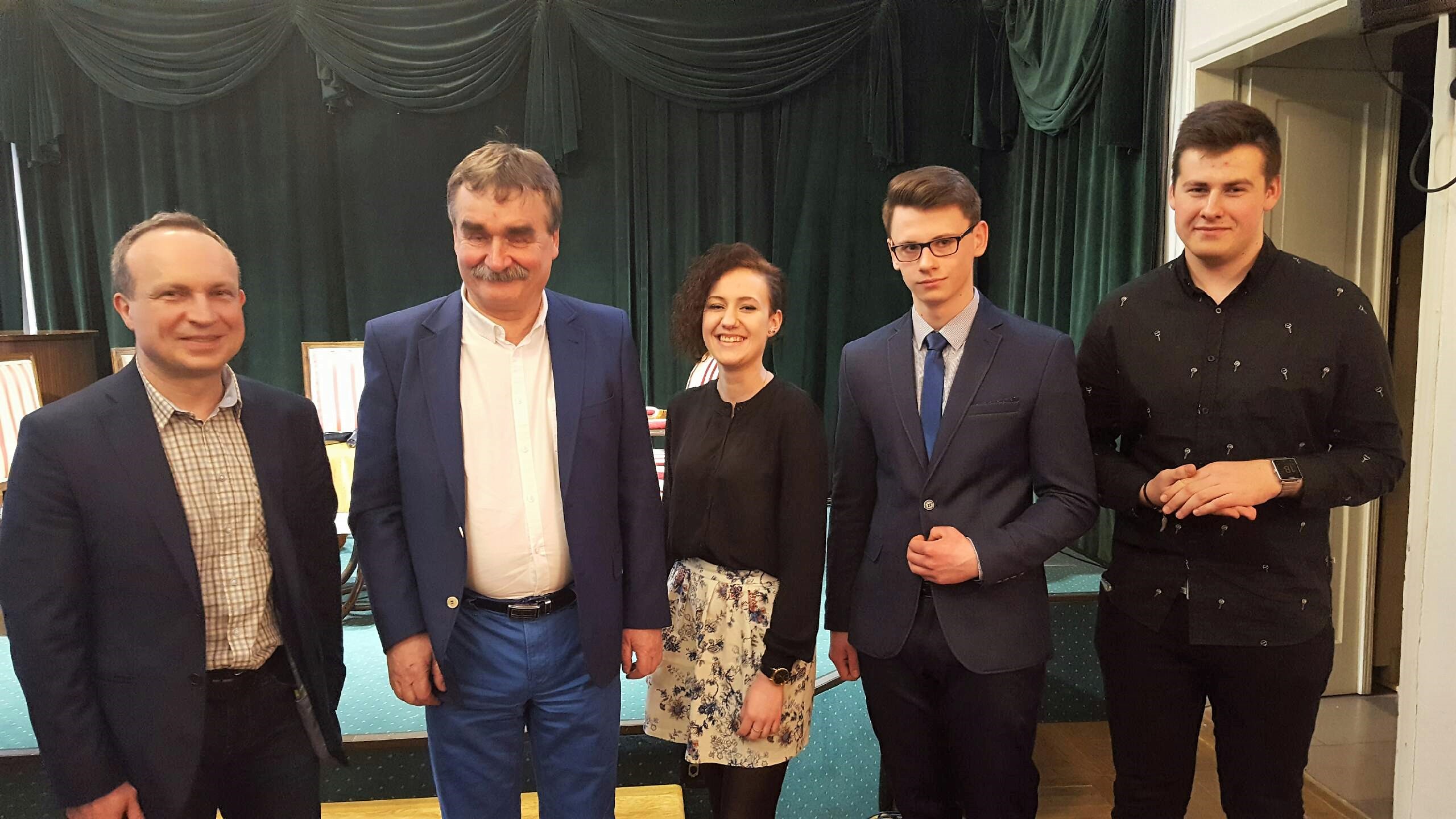 Młodzież z Informatyka na spotkaniu z Prezydentem Kielc