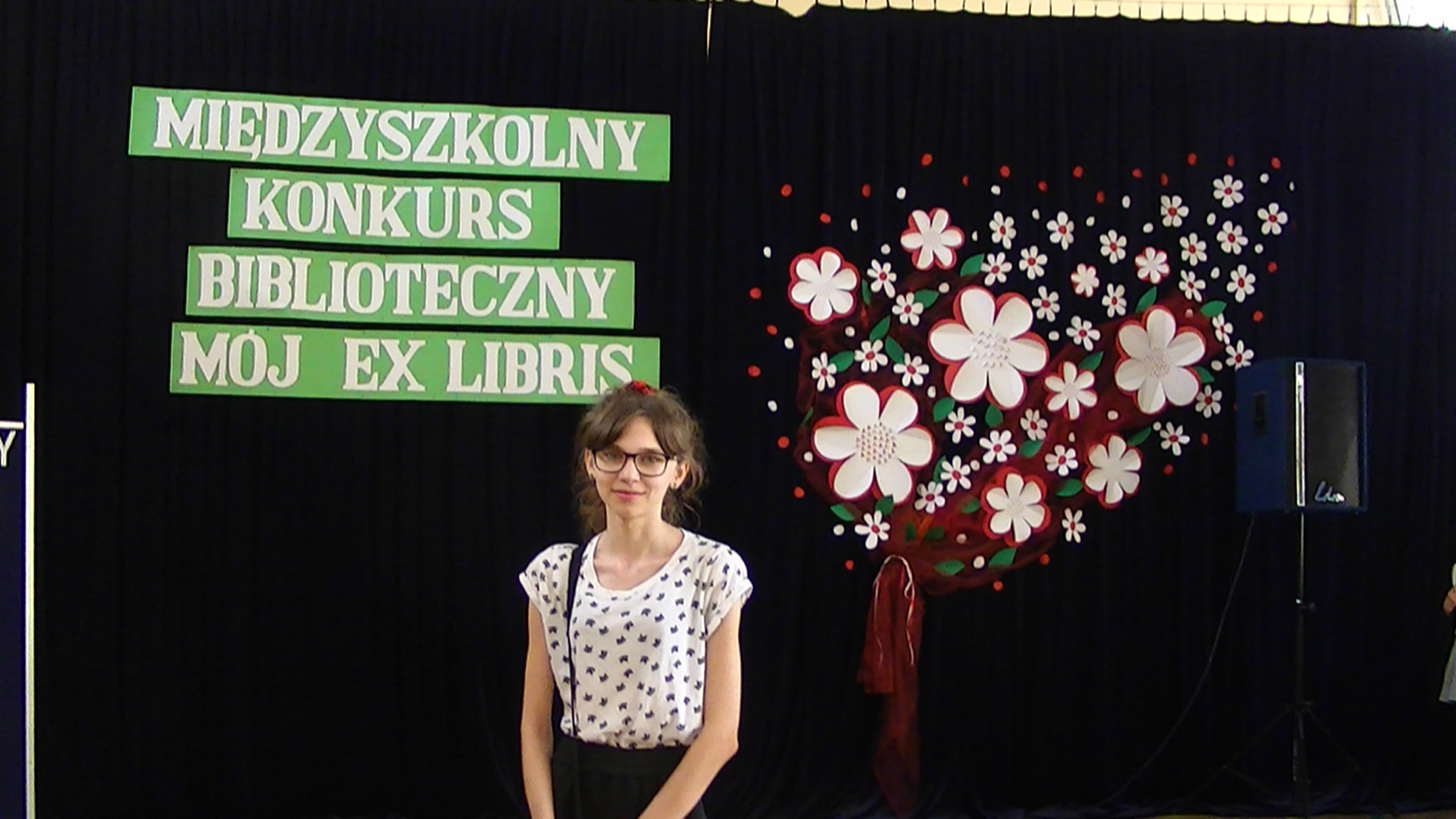 Natalia Rusak laureatką III Międzyszkolnego Konkursu Bibliotecznego „Mój ex libris”