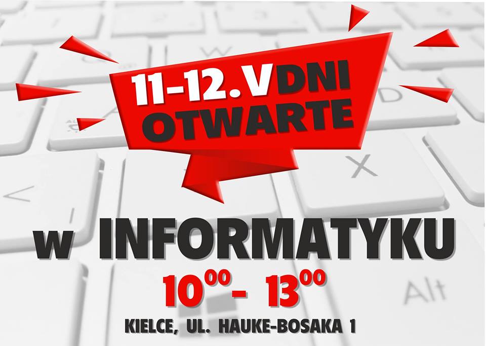 Dni Otwarte w Informatyku!