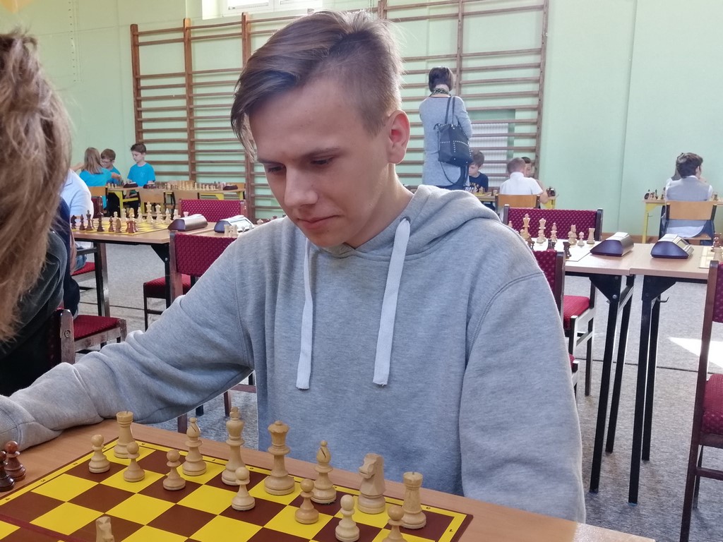 Filip Woroch z Informatyka czwartym szachistą w Województwie Świętokrzyskim.