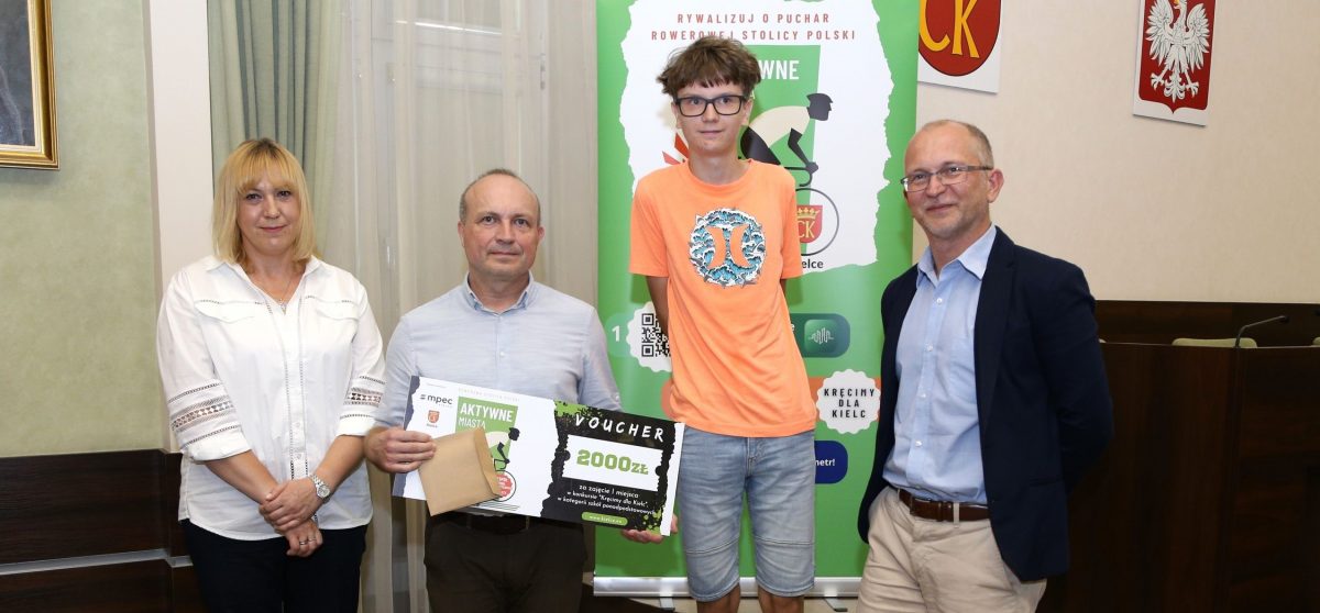 Zwycięstwo w konkursie „Kręcimy dla Kielc”