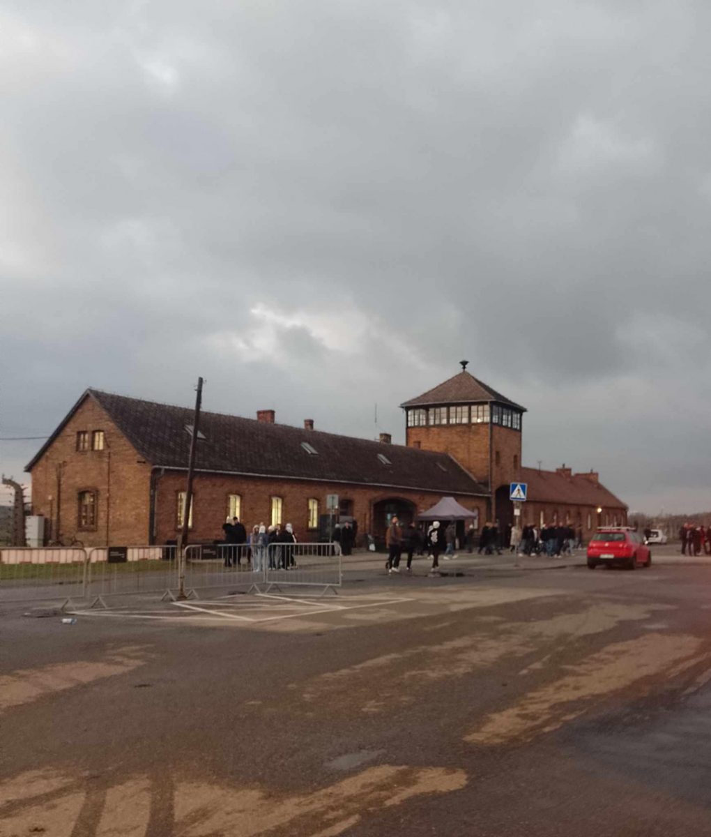 Klasa 4P w Muzeum Auschwitz- Birkenau
