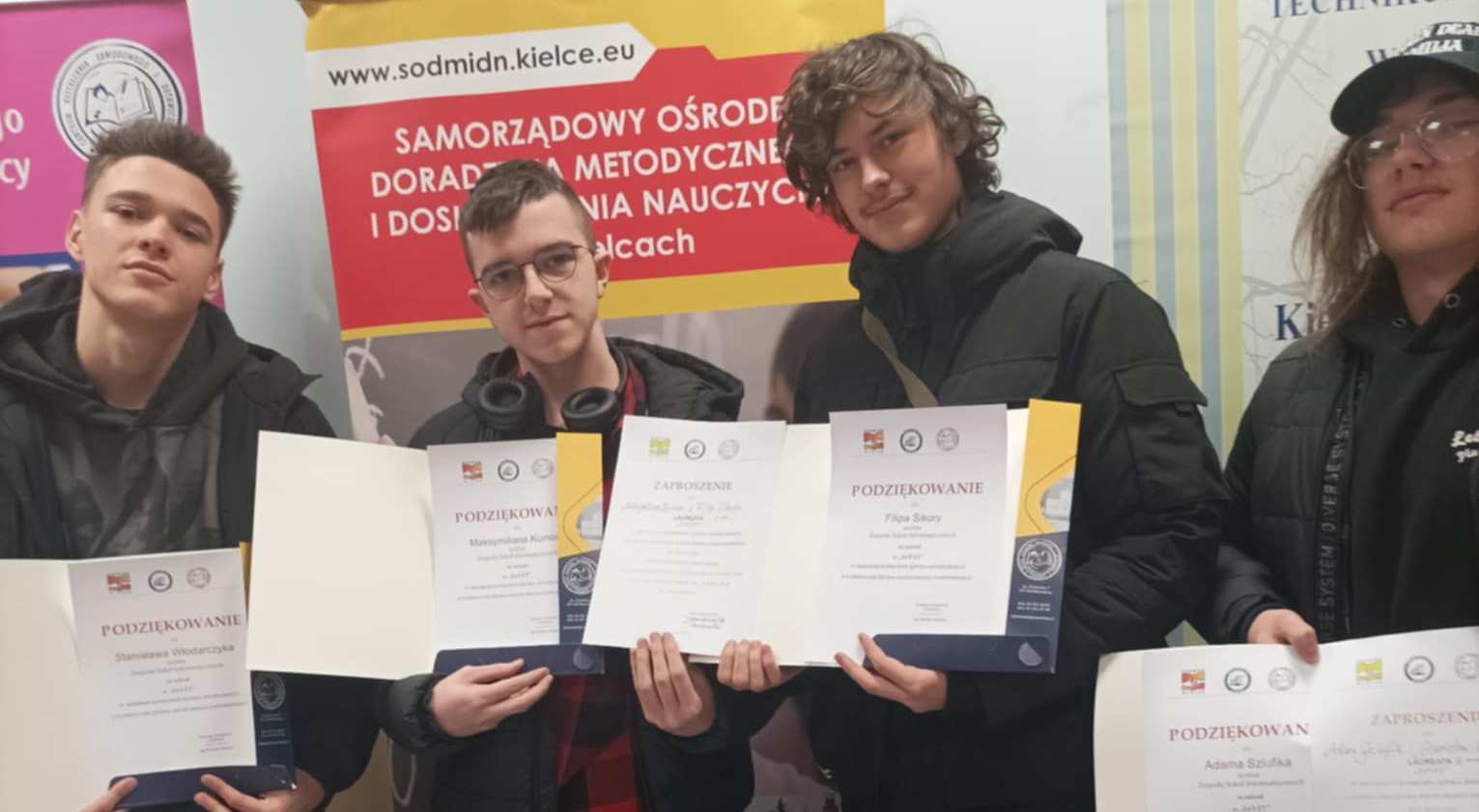 Wygrana w IV Miejskim Konkursie Języka Angielskiego z Elementami Języka Angielskiego Zawodowego