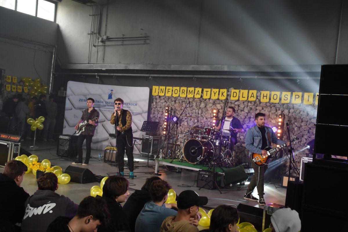 Koncert charytatywny „Żółte ZSI dla hospicjum”