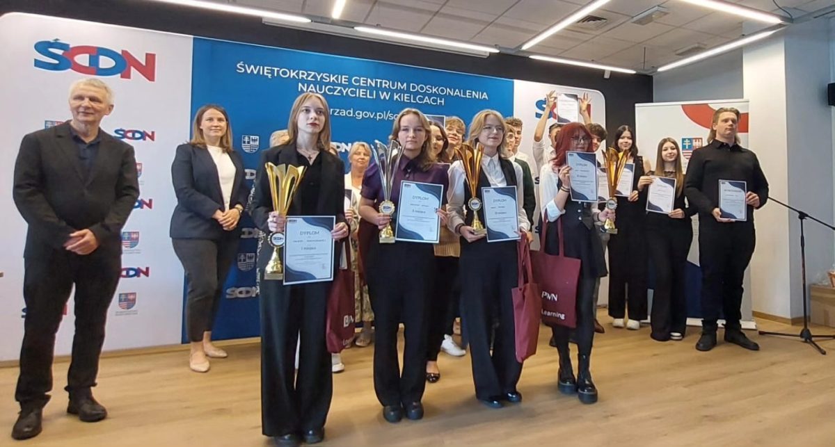 Wygrana w XVI ŚWIĘTOKRZYSKIM KONKURSIE POEZJI W JĘZYKU ANGIELSKIM